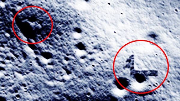 Уфолог обнаружил загадочные сооружения на Луне