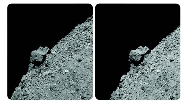 Уникальный взгляд на Бенну: стереоскопическая фотография образцов миссии OSIRIS-REx