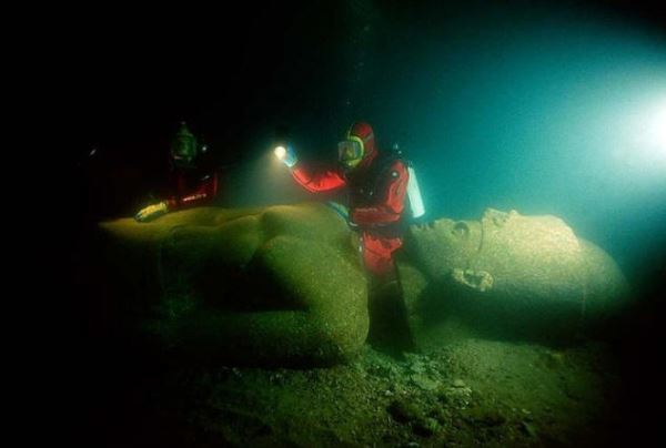 Найдена египетская Атлантида - затонувший город Гераклион